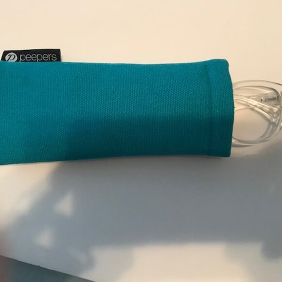 Peepers Uni Sex Clear Plastic Readers 1.75 Strength - Picture 3 of 5